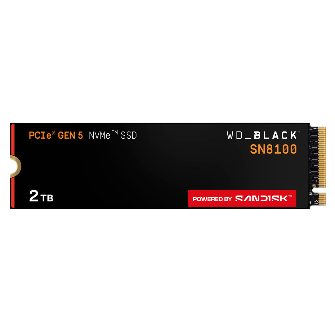 NVMe SSD PCIe 5.0 x4 M.2 2 TB bis 14.900 MB/s fuer Gaming