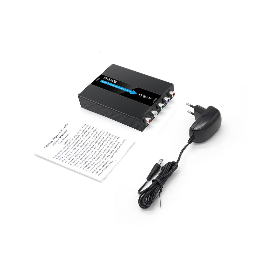 HDMI zu Component Konverter Scaler YPbPr Aluminium mit Kabel - Bild 7