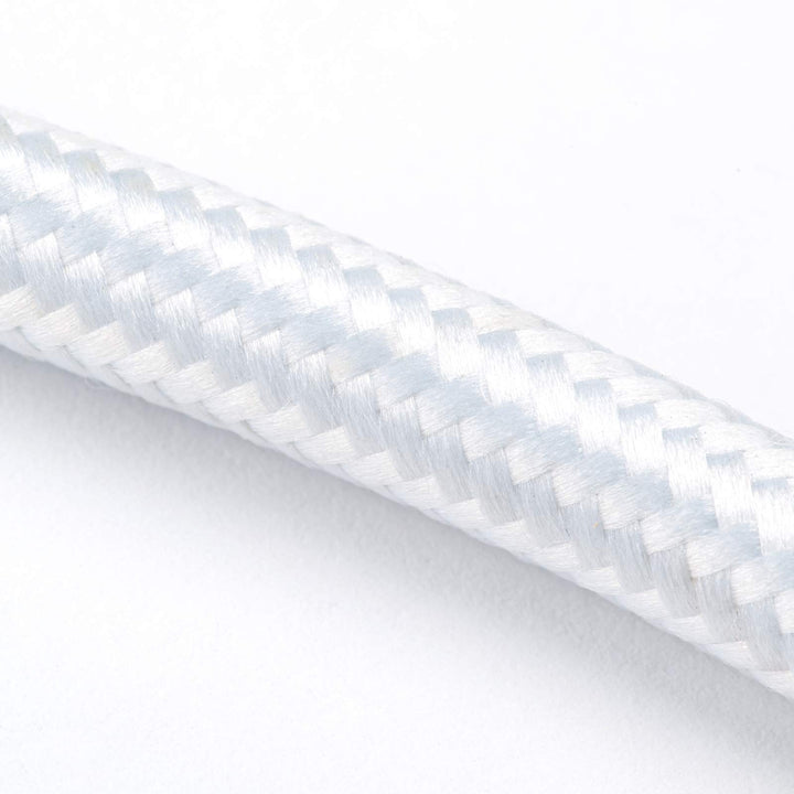 Textilkabel 3-adrig Weiss 50 m für Pendelleuchten, 3x0,75 mm² - Bild 2
