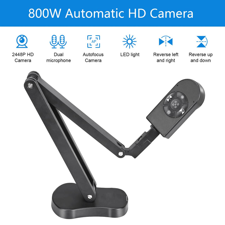 Dokumentenkamera 4K 8MP USB faltbar für Unterricht &amp; Webkonferenz - Bild 2