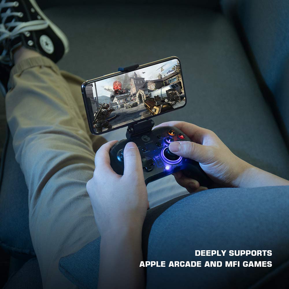 Wireless Gaming Controller Switch/PC/iOS/Android LED 15h Akku - Bild 2