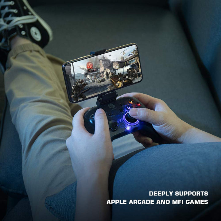 Wireless Gaming Controller Switch/PC/iOS/Android LED 15h Akku - Bild 2