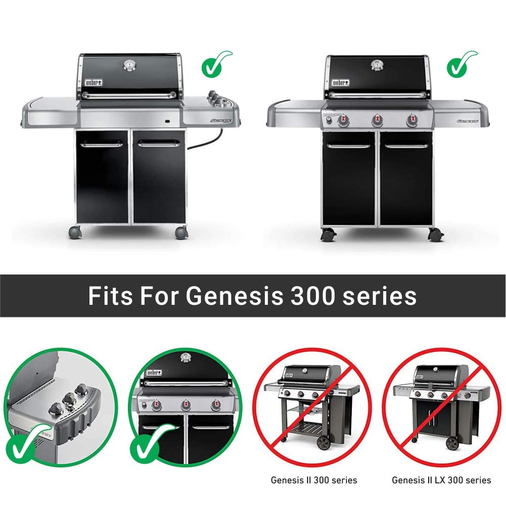 Grillrost Edelstahl 49,5x32cm für Weber Genesis 300 Serie, 2er-Set - Bild 7