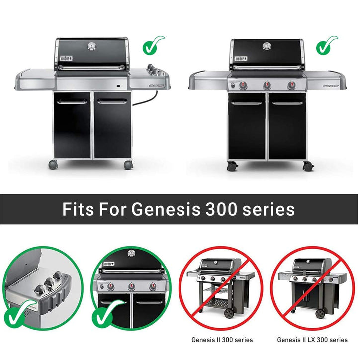Grillrost Edelstahl 49,5x32cm für Weber Genesis 300 Serie, 2er-Set - Bild 7