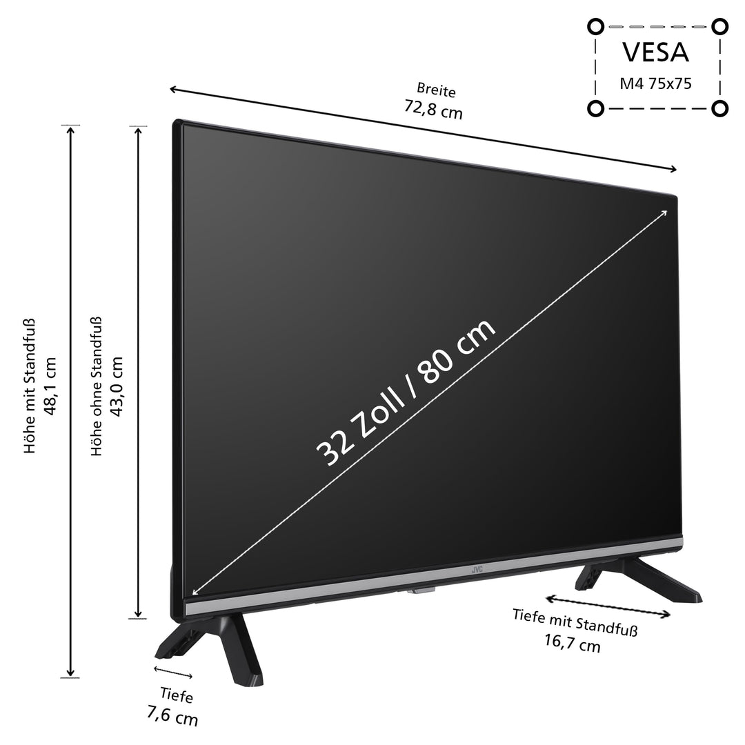 Smart TV 32 Zoll HD-Ready TiVo Triple-Tuner HDR10 LED - Bild 3