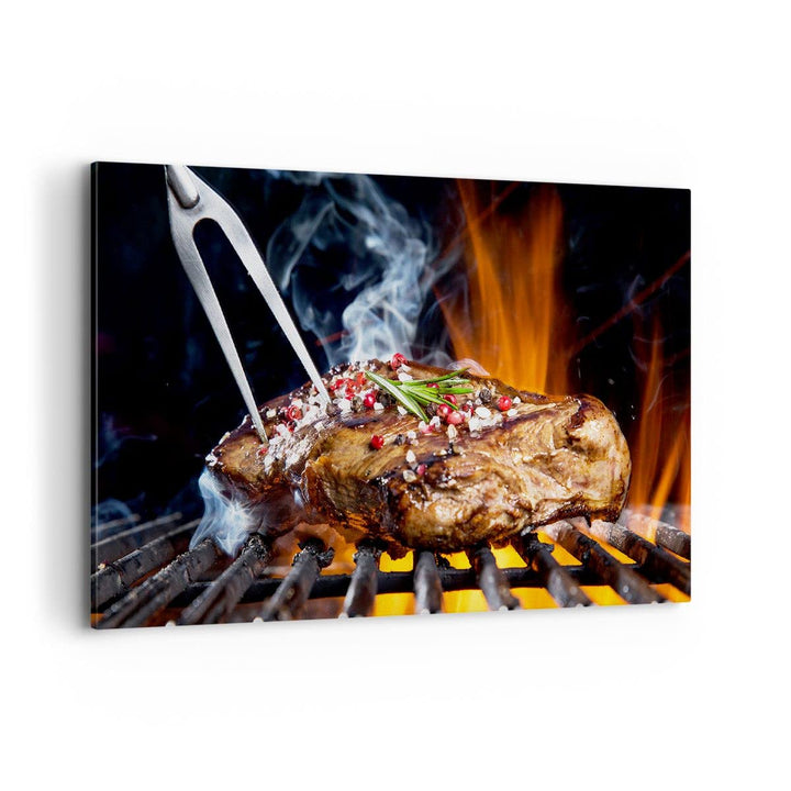 Leinwandbild Küche 100x70 cm Gastronomie-Motiv Canvas-Druck