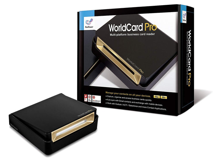 Visitenkarten-Scanner USB mehrsprachig für Windows und Mac