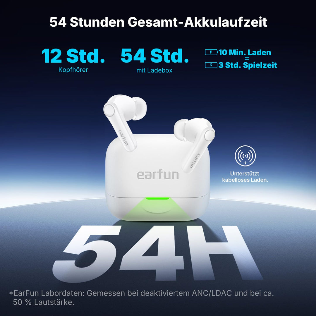 In-Ear Kopfhörer Bluetooth 6.0 Hybrid-ANC Hi-Res 54h Akku - Bild 5