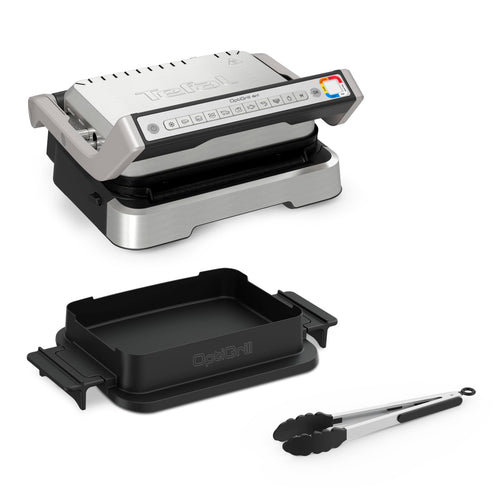 Kontaktgrill 4-in-1 mit Backfunktion, 9 Programme, Garstufenanzeige