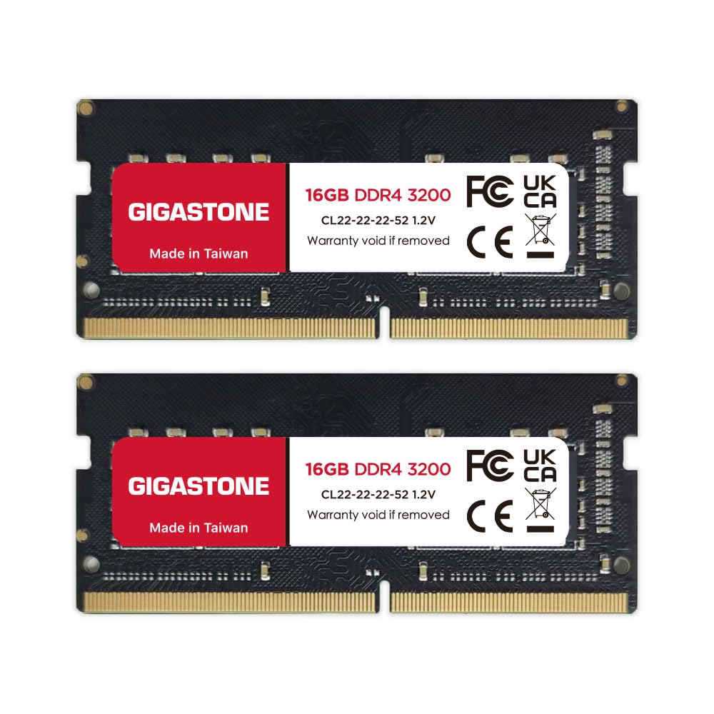 DDR4 RAM Laptop 32GB Kit (2x16GB) 3200MHz SODIMM 260-Pin