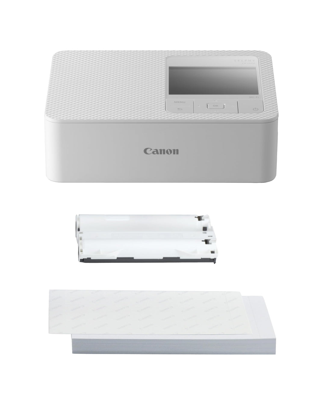 Fotodrucker WLAN Thermosublimation Postkartenformat mit 54 Blatt Papier