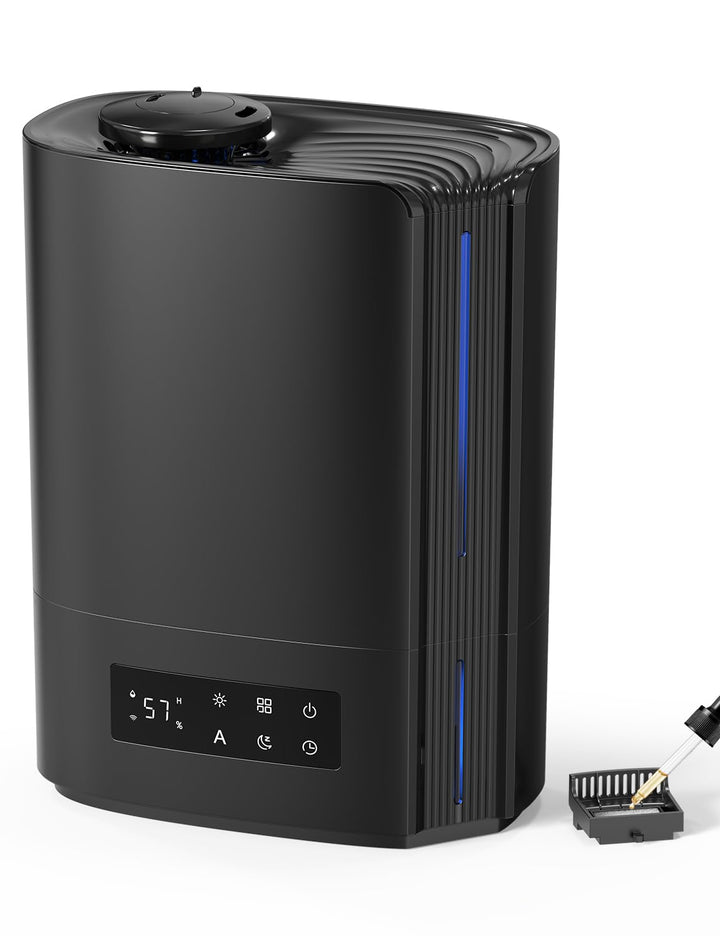 Luftbefeuchter Ultraschall 6L mit Aroma-Diffuser 3-in-1 leise 25dB