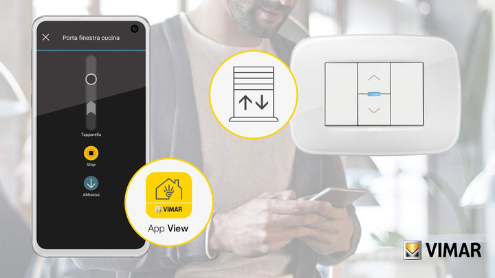 Rollladen-Schalter Smart Home Bluetooth 5.0 &amp; ZigBee 3.0 Unterputz - Bild 2