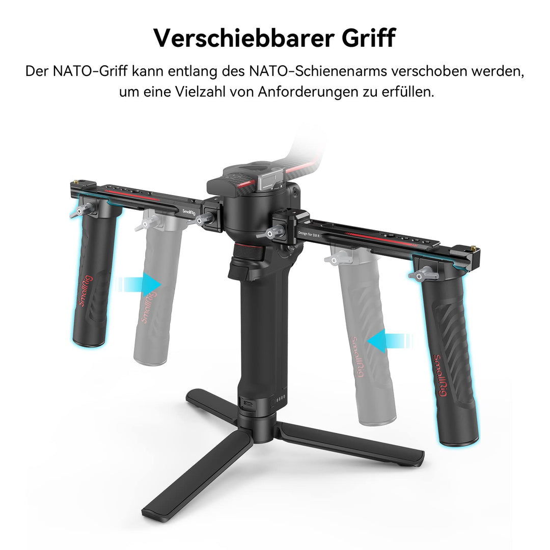Dual Handgrip für DJI RS 2 / RS 3 / RS 4 / RS 5 Gimbal-Stabilisator - Bild 4