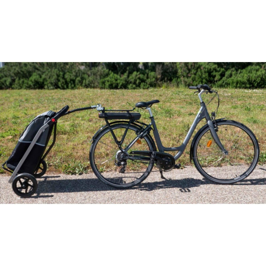 Fahrrad-Taschenhalter für Einkaufskörbe und Taschen, schwarz - Bild 6