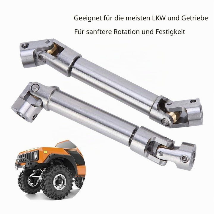 RC Antriebswelle Edelstahl 90–125 mm für 1/10 Crawler, 2 Stück - Bild 4