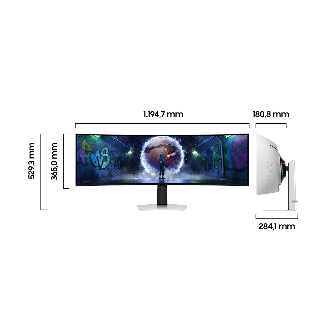 Curved Gaming Monitor 49 Zoll OLED DQHD 5120x1440 240 Hz - Bild 5