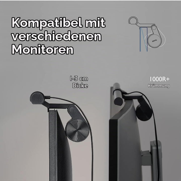 Monitorlampe LED mit Auto-Dimmen, blendfrei, USB-A, CRI>95 - Bild 5