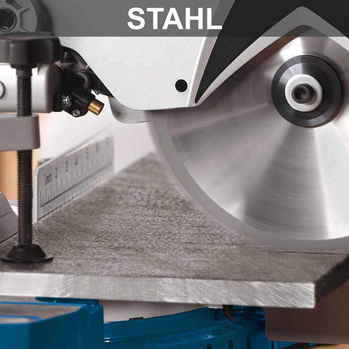 Kapp-Zug-Gehrungssäge 254mm für Holz, Alu, Stahl, Kupfer, 2 Geschwindigkeiten - Bild 9