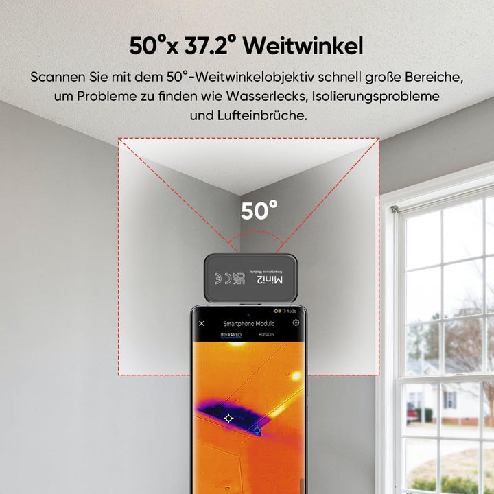 Wärmebildkamera Android Smartphone 256x192 IR 25Hz Plug &amp; Play - Bild 9