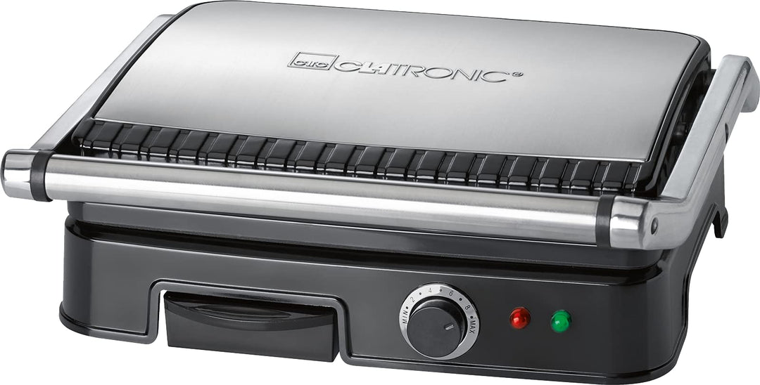 Kontaktgrill 2000W beidseitig antihaftbeschichtet 29,5x23,5cm