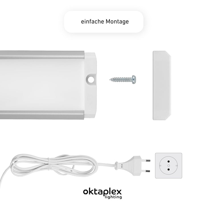 Unterbauleuchte LED 90cm flach mit Sensor stufenlos dimmbar - Bild 5