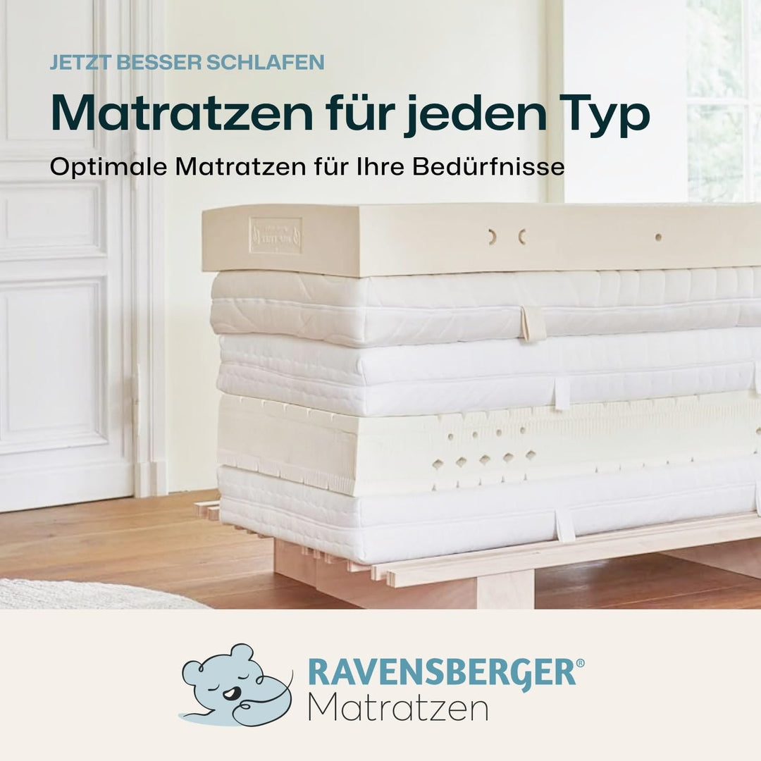 Kindermatratze 7-Zonen Kaltschaum 90x200 cm H1/H2 allergikerfreundlich - Bild 7