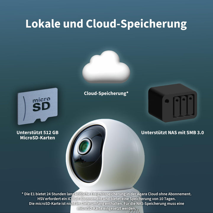 Überwachungskamera Indoor 2K 360° mit HomeKit &amp; Wi-Fi 6 - Bild 5