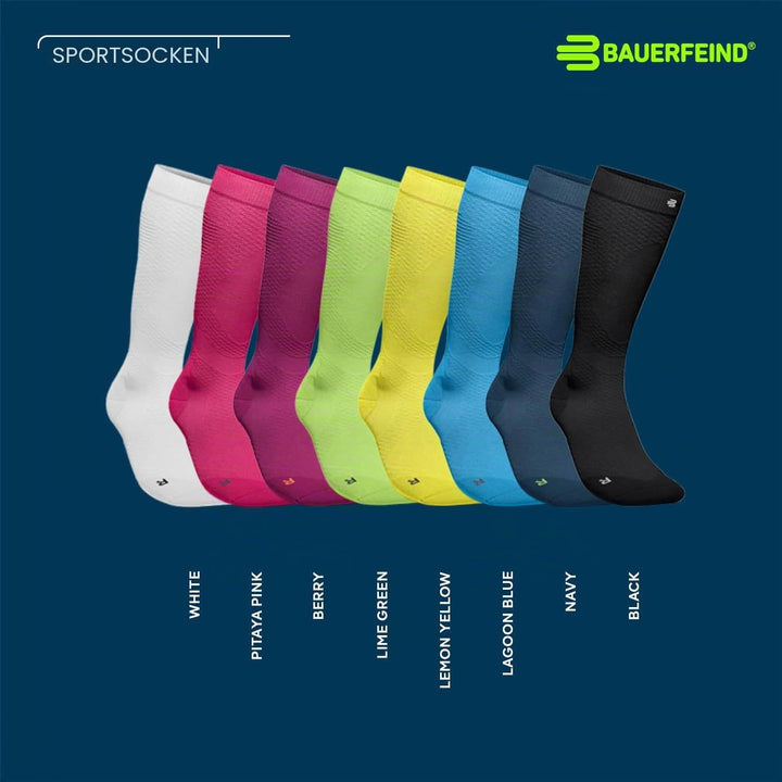Laufsocken Ultralight Kompression Unisex Weiss Groesse M - Bild 5