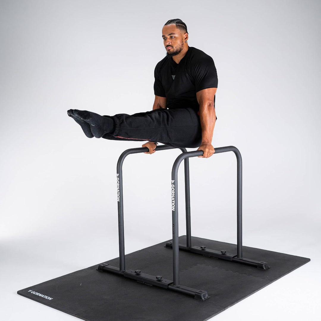 Dip Barren verstellbar Stahl 90 cm für Calisthenics &amp; Home Gym - Bild 9