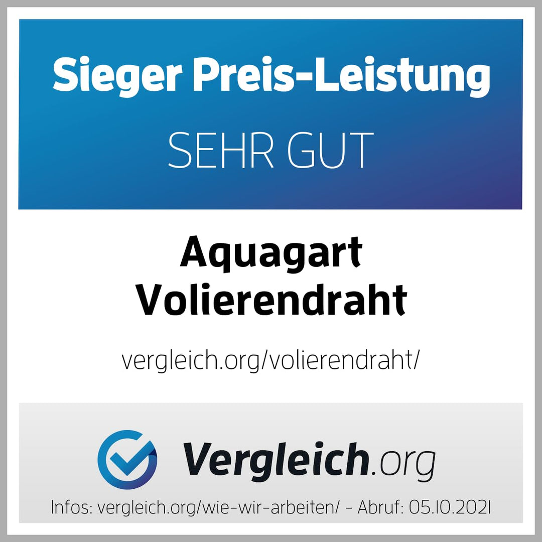 Volierendraht verzinkt 19x19 mm Masche 100 cm breit 20 m Rolle - Bild 6