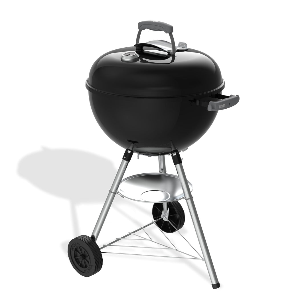 Holzkohlegrill Kugelgrill 47 cm mit Stand, Rädern &amp; Thermometer - Bild 3