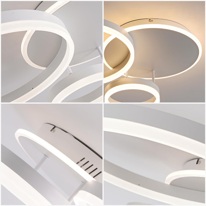 LED Deckenleuchte dimmbar 54 W 65x50 cm für Wohnzimmer - Bild 8