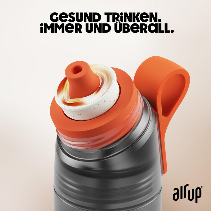 Trinkflasche mit Duft-Pods Starter Set 600ml in Charcoal Grey - Bild 5