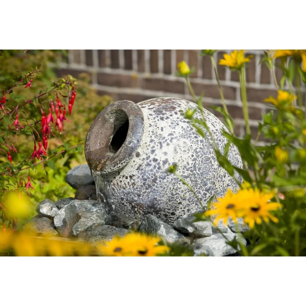 Terrassenbrunnen Terrakotta Amphore Antiklook 40L mit Pumpe - Bild 4