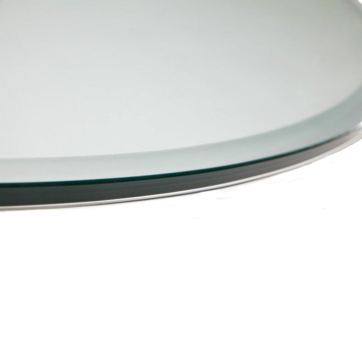 Funkenschutzplatte Kaminofen Ø70cm ESG-Glas 6mm Facettenschliff - Bild 7