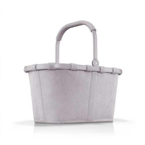 Einkaufskorb mit Aluminiumrahmen 22 l wasserabweisend Cord Grey
