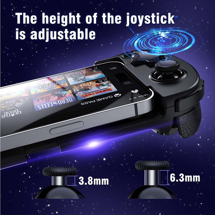 Smartphone Gaming Controller Bluetooth für Android &amp; iOS, einstellbarer Joystick - Bild 3