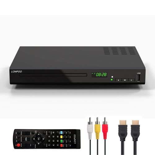 Blu-ray DVD Player 1080P Full HD HDMI AV Dolby TrueHD DTS-HD