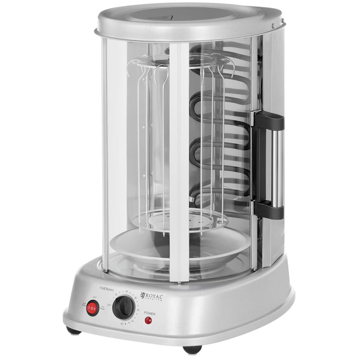 Vertikalgrill 4-in-1 mit Timer 1500 W Döner Hähnchen 21 L - Bild 2