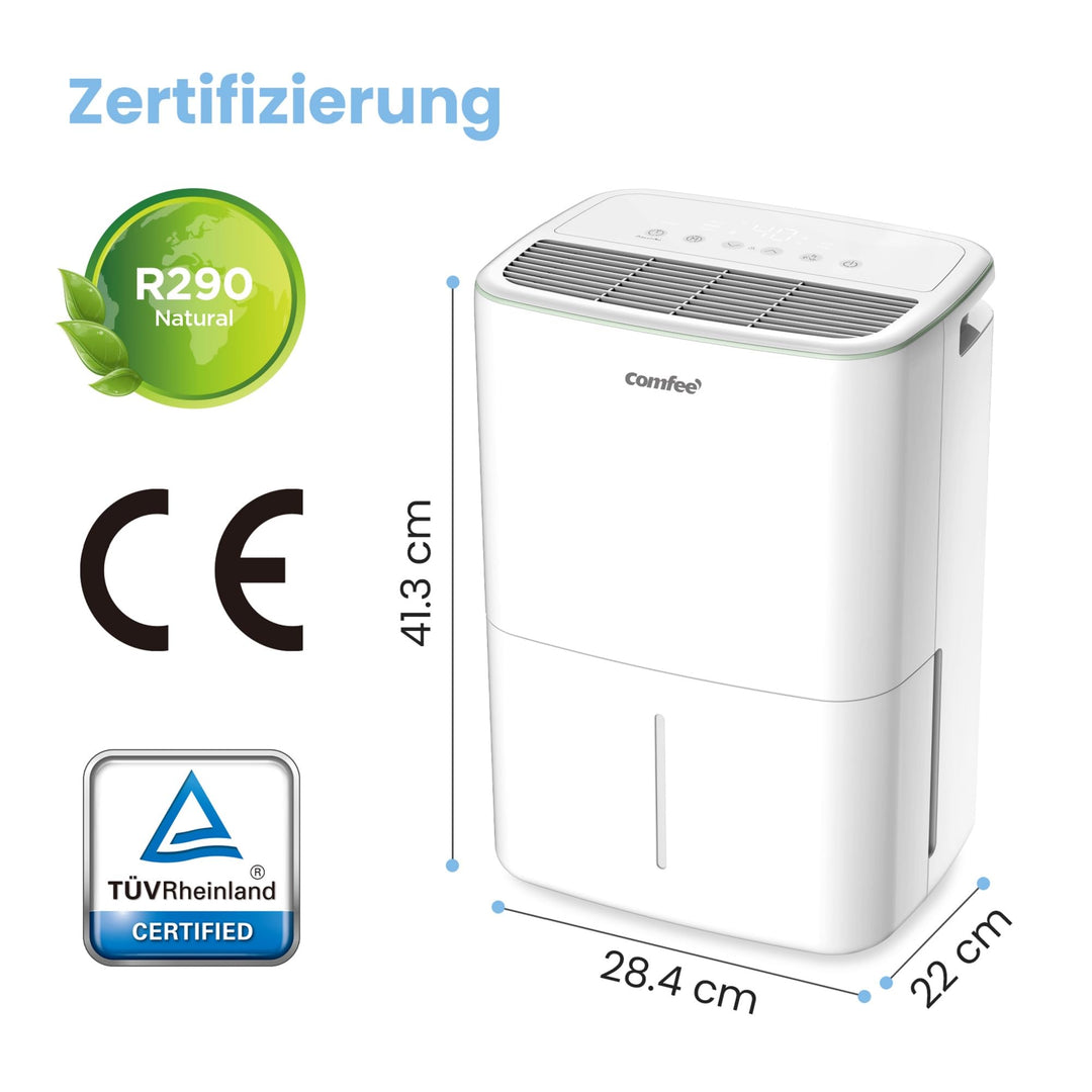 Luftentfeuchter 12 Liter/Tag für 20 m² mit R290 Kältemittel - Bild 9