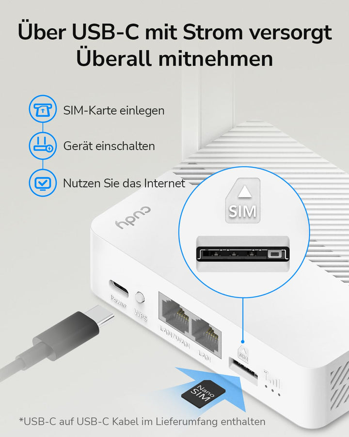 4G LTE Router N300 WLAN OpenWRT SIM-Karte bis 30 Geräte - Bild 4