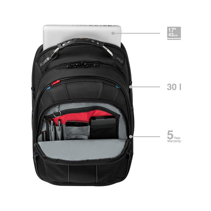 Laptop-Rucksack 17 Zoll 30 l mit Organizer für Büro und Business - Bild 3