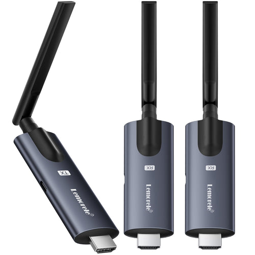 HDMI Funk-Transmitter Set 1TX+2RX kabellos bis 200m Reichweite