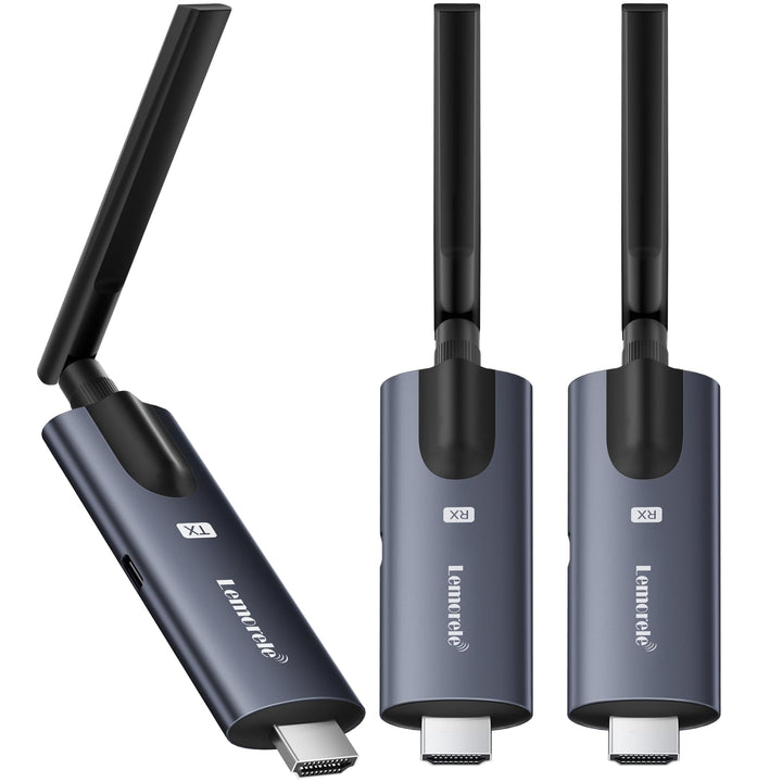 HDMI Funk-Transmitter Set 1TX+2RX kabellos bis 200m Reichweite