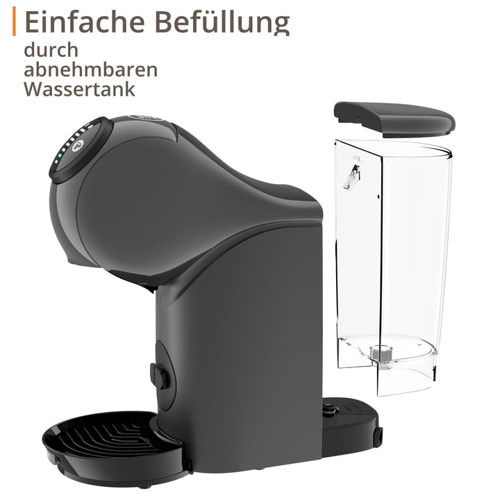 Kaffeekapselmaschine 15 Bar ultra-kompakt 0,8 l anthrazit - Bild 6