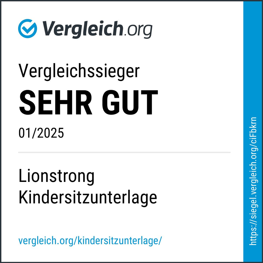 Kindersitzunterlage Sitzschoner 2er-Set ISOFIX-geeignet schwarz - Bild 9