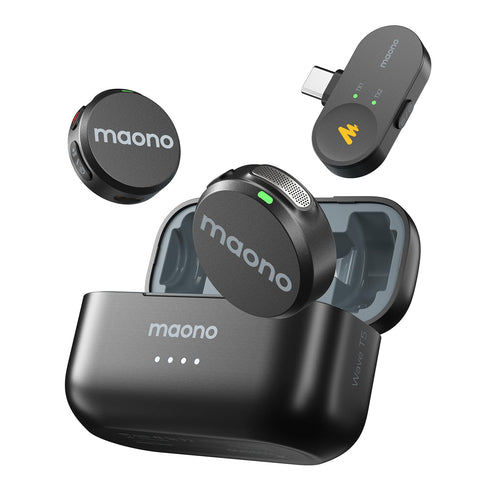 Lavalier Mikrofon Wireless USB-C 48kHz/24Bit 300m Reichweite