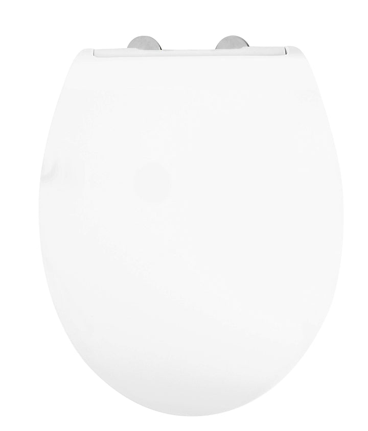 WC-Sitz oval Superflach Duroplast Soft-Close Quick-Release Weiss - Bild 2
