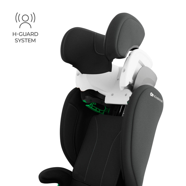 Kindersitz 100–150 cm ISOFIX mit SPS und AIR FLOW Bezug, Schwarz - Bild 6